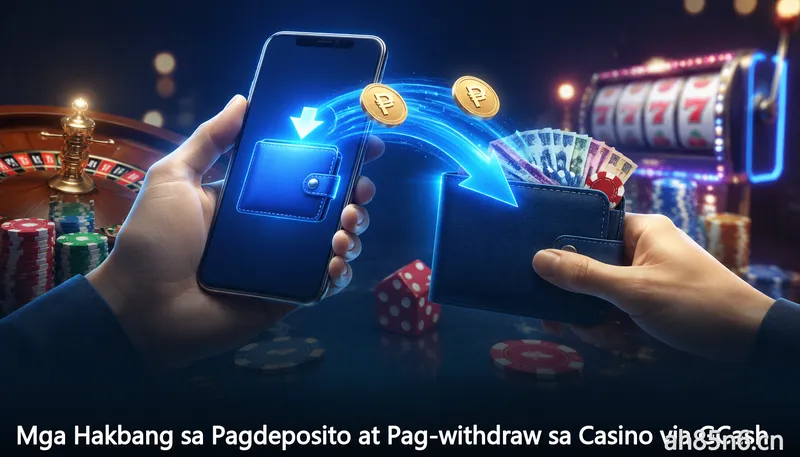 Mga Hakbang sa Pagdeposito at Pag-withdraw sa Casino via GCash